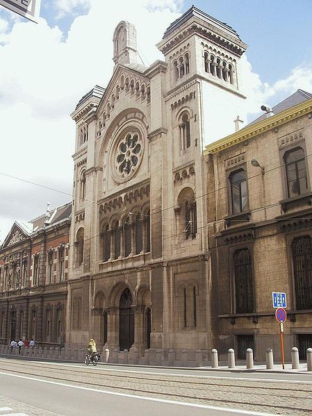 Grote Synagoge van Brussel bron Wiki photo 449px-Synagogue_de_Bruxelles_zps344c4b8d.jpg