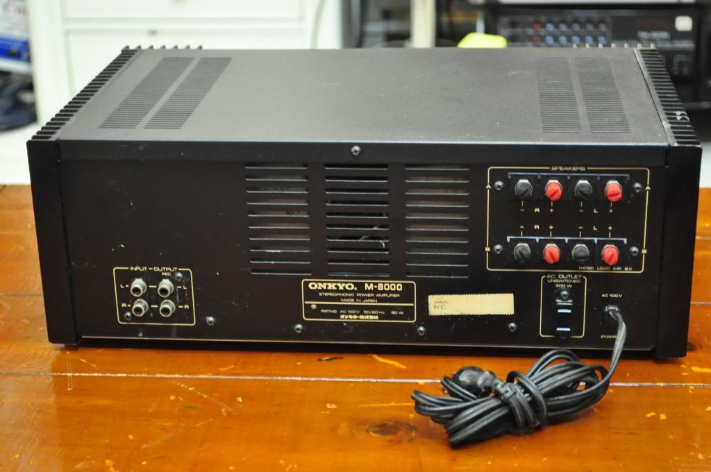 Cần bán Power ONKYO M-8000, equalizer YAMAHA EQ-M77 và cặp loa PIONEER S-33 Twin - 4