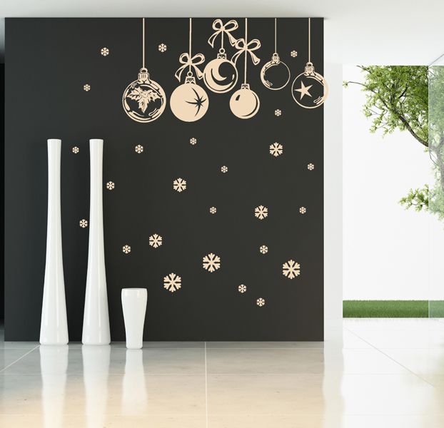 christmas baubles wall sticker window stickers christmas christmas baubles wall sticker window stickers christmas