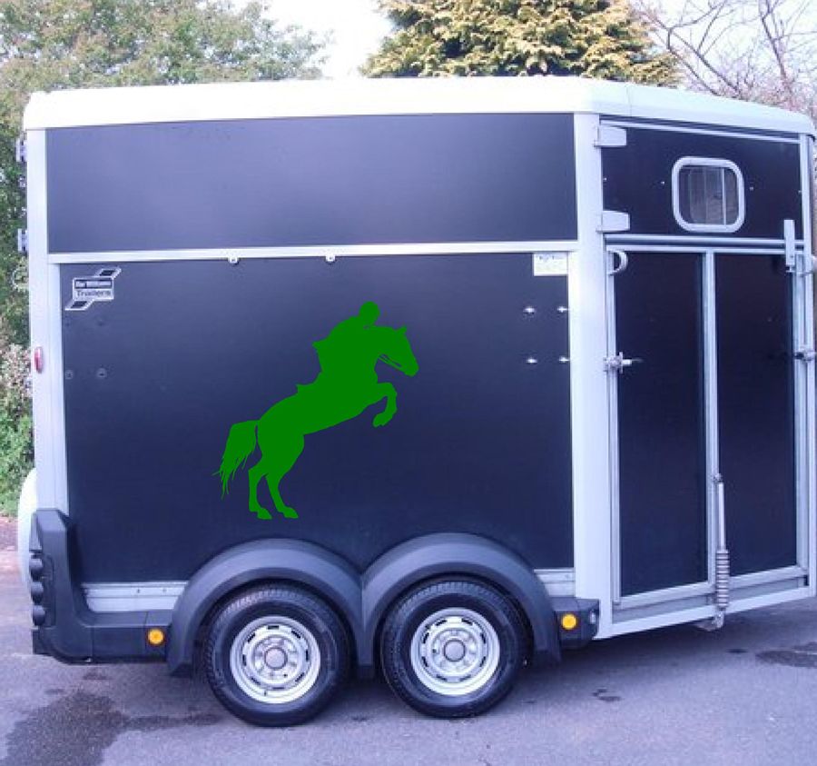 Horse Rider 2 stickers / Horse stickers / Horse Trailer Stickers / S65