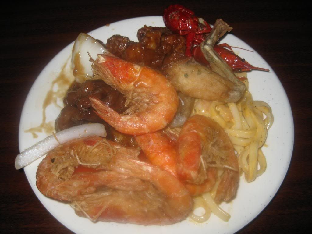 #crawfish, #seafood #noodles, #Shrimp, #GeneralTSOChicken, and #PepperSteak w/ #Onions - DrewryNewsNetwork.com