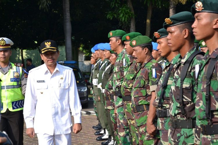 gelar pasukan