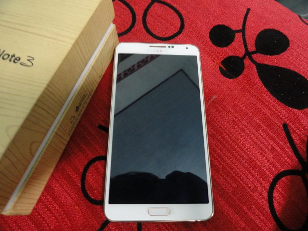 Bán nhanh SamSung Note 3 N9005 32G trắng viền vàng mới 100%, giá rẻ nhất nè