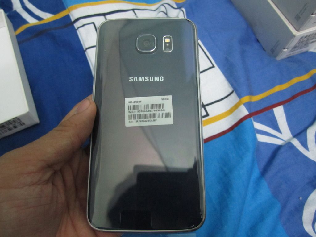 Bán Samsung S6 Black Sapphire G920F Quốc Tế mới 100% FullBox, giá tốt nhất nè - 2