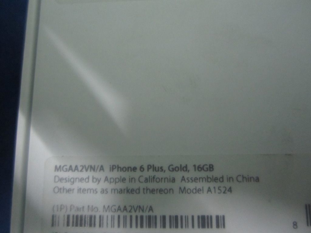 Bán Iphone 6 Plus Gold 16G hàng VN mới 100% FullBox chưa Active , giá rẻ nhất nè - 2