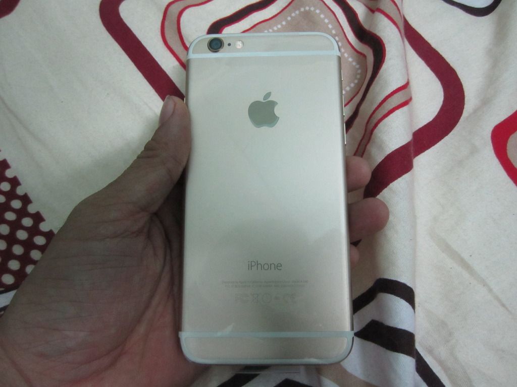 Bán nhanh  Iphone 6 Gold 16G hàng VN chưa Active (no Box), giá tốt nhất nè - 1