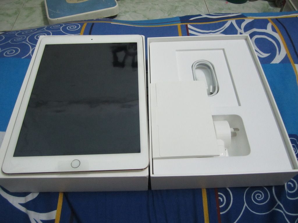 Bán Ipad Air 2 Gold 64G 4G mới 100% FullBox chưa Active, giá tốt ne