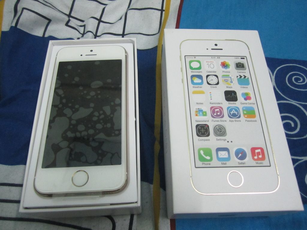 Bán Iphone 5S Gold 16G Hàng VN  mới 99% còn BH 11 tháng FullBox, giá tốt nhất nè