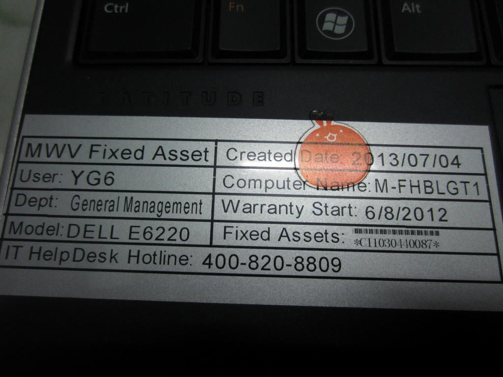 Bán nhanh Dell 6220 core i5 2520/4G/320G mới 98%, zin 100%, giá rẻ nhất nè - 2