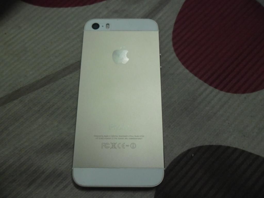 Bán nhanh Iphone 5s Gold 16G Quốc Tế mới 98% ,BH 1/2015 giá rẻ nhất nè - 1