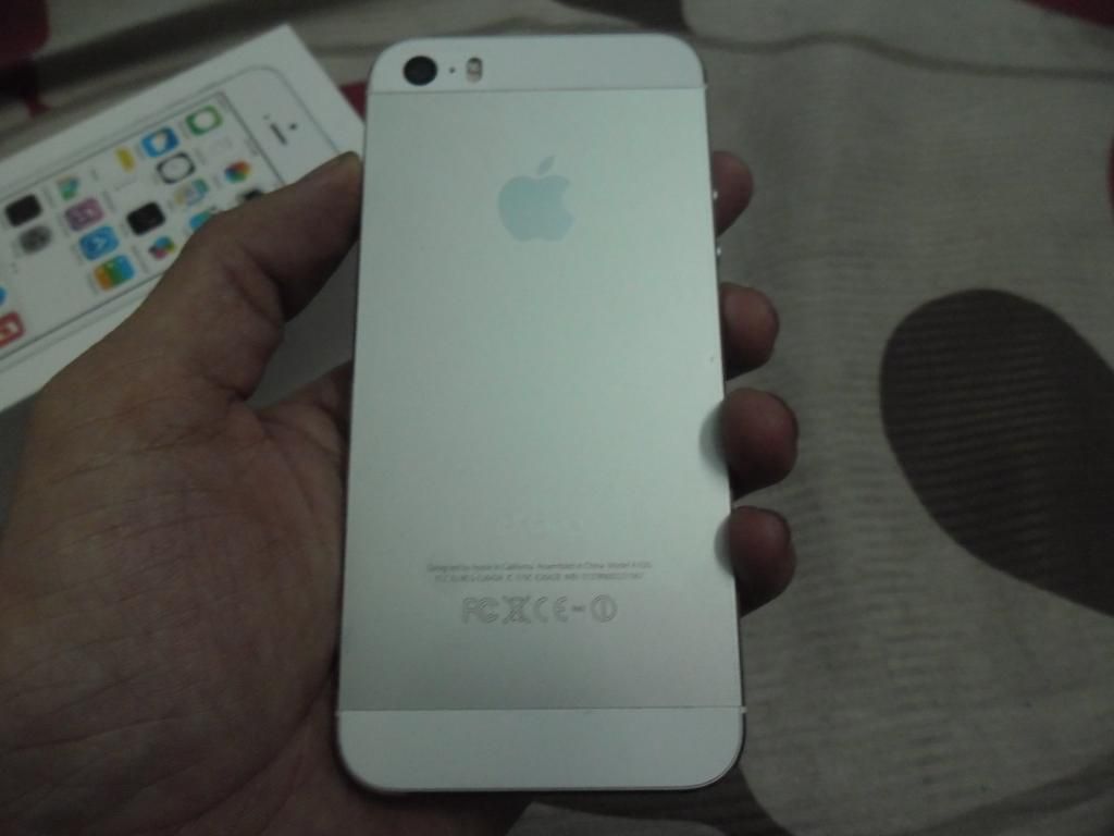 Bán nhanh Iphone 5S 32G Silver Quốc Tế mới 98% FullBox còn BH 10/2014, giá rẻ nhất nè - 1