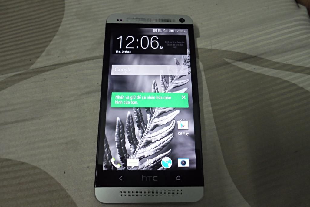 Bán nhanh HTC One 32G Trắng xám mới 98%, zin 100%, giá rẻ nhất nè