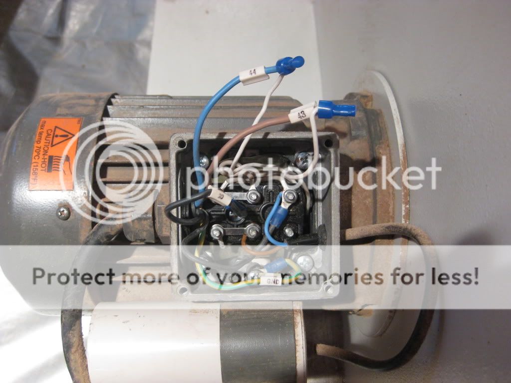 Rewiring motor from 220 to 110 - by Rmckee47 @ LumberJocks.com